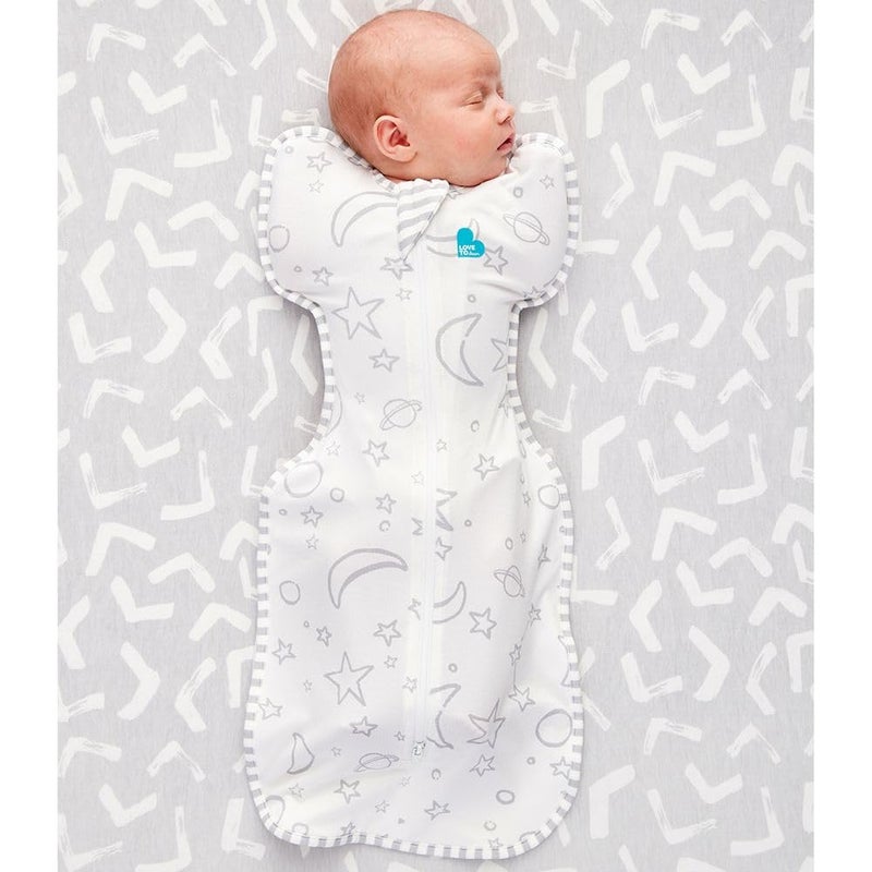 لاف تو دريم Love to Dream Swaddle UP, Silky-Lux 1.0 TOG, Super Soft, Luxurious 100% Viscose from Bamboo, Allow Baby to Sleep in Their Preferred Arms Up Position, Snug Fit Calms Moro Reflex, Cream, 13-19lbs - Image 5