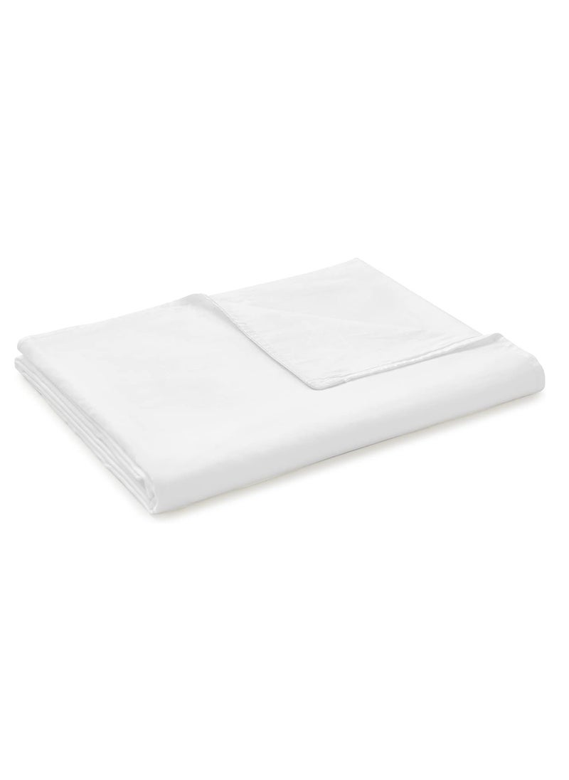 Fabienne Duvet Cover for Weighted Blanket 60"x80" Soft and Breathable Duvet Cover with Zipper Suitable for 150x200cm Weighted Blankets Washable Cover White  - Image 1