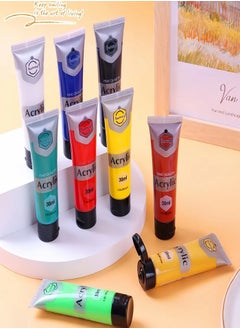 Keep Smiling Keep Smiling Professional 30mL 6 Colors Non-Toxic Drawing Acrylic Paint Set for Painting  - Image 2