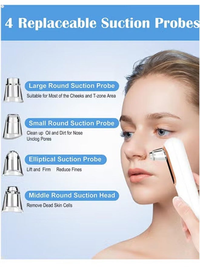 General Blackhead Remover,Vacuum Pore Blackhead Extractor,Professional Acne Extractor Tool Kits,USB Rechargeable Electric Pore Extractor for Removing Blackhead,Pimple,Grease,Whitehead  - Image 2
