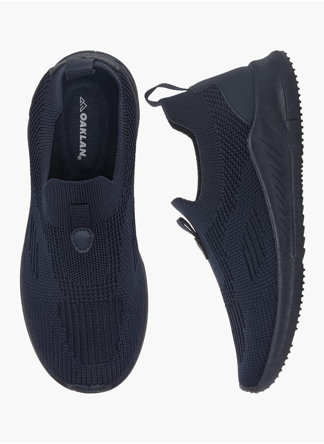 Oaklan by Shoexpress Boys by Shoexpress Pull Tab Detail Slip-On Sports Shoes  - Image 1