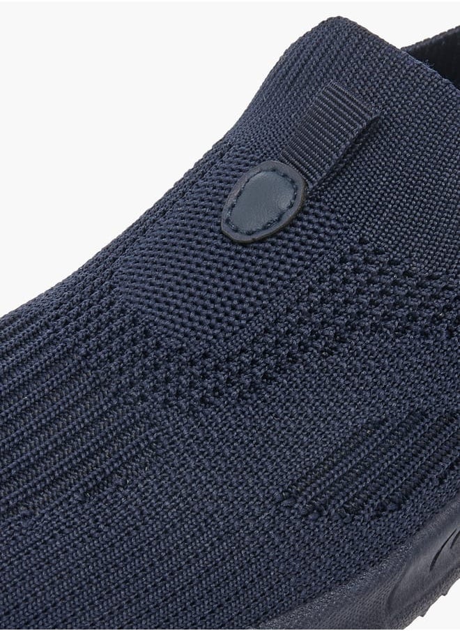 Oaklan by Shoexpress Boys by Shoexpress Pull Tab Detail Slip-On Sports Shoes  - Image 4