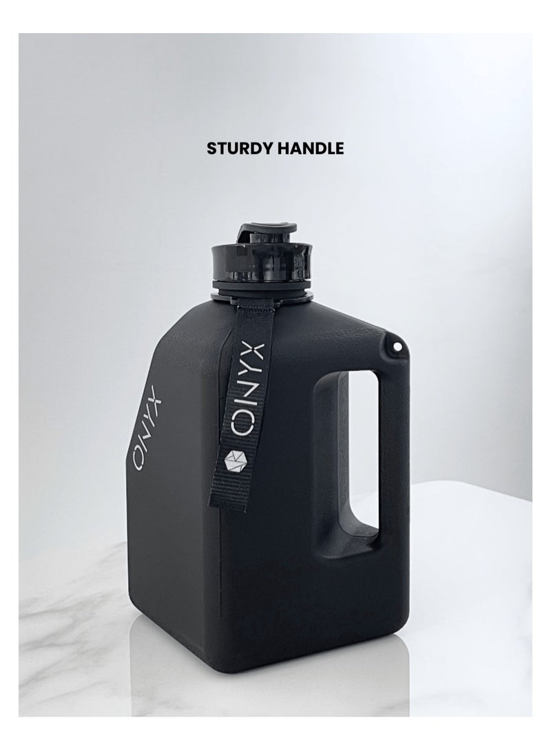 ONYX Bottle - 2.7L Oversized Magnetic Tripod Water Bottle Fitness Gym BPA FREE Accessories Leakproof - Image 4