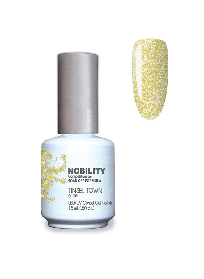 Lechat Gel Nail Polish 15 ml, Long Lasting, Chip Resistant, Requires Drying Under UV Led Lamp Tinsel Town Nbgp109