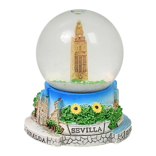 Oblivion Snow Globe - Souvenir Desk Table Decoration Gift for Office, Birthday, Valentine’s Day, Christmas, Secret Santa with Unique Magical Flakes, Showpiece for Living Room, Bedroom, Desktop (1Pc) - Image 1
