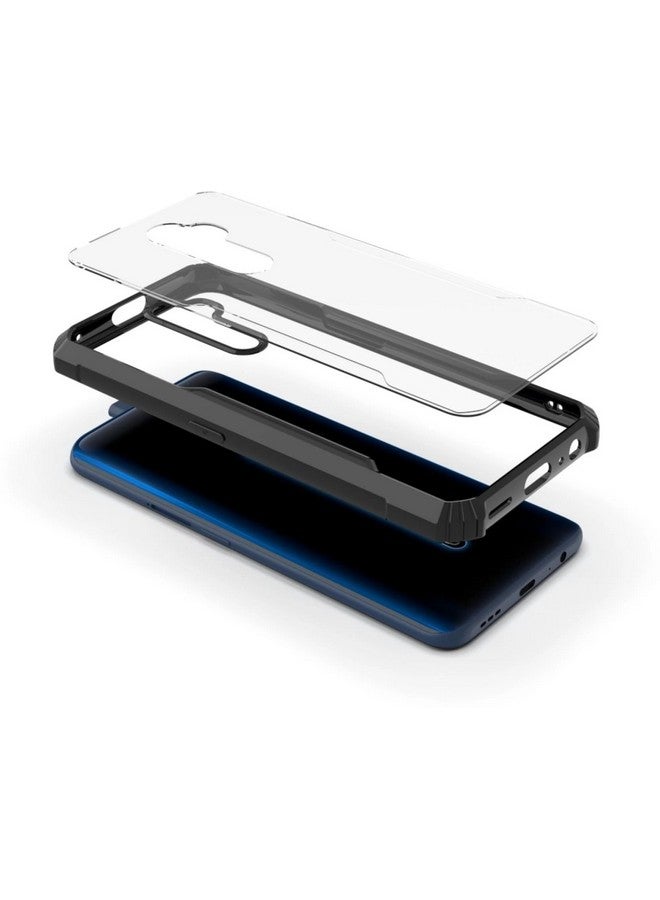 SHINESTAR Oppo Reno 2F / Reno 2z Back Cover Case | Ultra Thin 360 Degree Protection | Crystal Clear Tranparent Bumper Back Cover Case for Oppo Reno 2z / Reno 2F Mobile -Black - Image 3