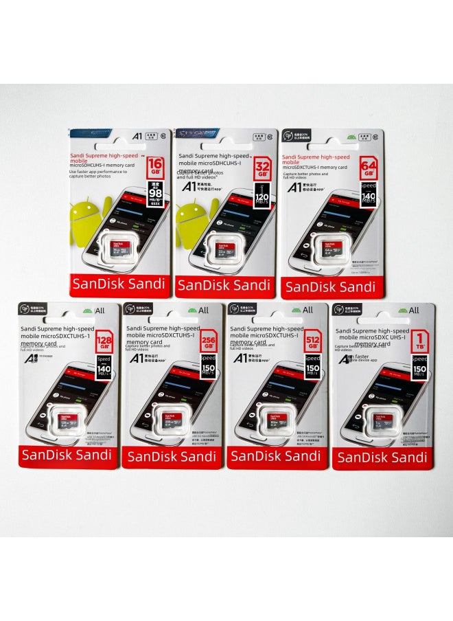 Digital Computer/digital Storage Card - High Speed Memory Card For Laptops Desktops-Color:A1 High Speed-Capacity:512GB
