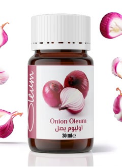 Oleum Cosmetics Oleum Onion Essential Oil 30 ml - 100% Pure and Unrefined - Strength and Growth Elixir for Hair, Rich in Sulfur and Quercetin  - Image 1