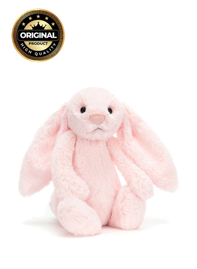 Jellycat Bashful Pink Bunny Plush – Soft Stuffed Toy with Cordy Legs, Cute Valentine’s Gift for Kids & Adults, Collectible Jellycat, 28cm - Image 1