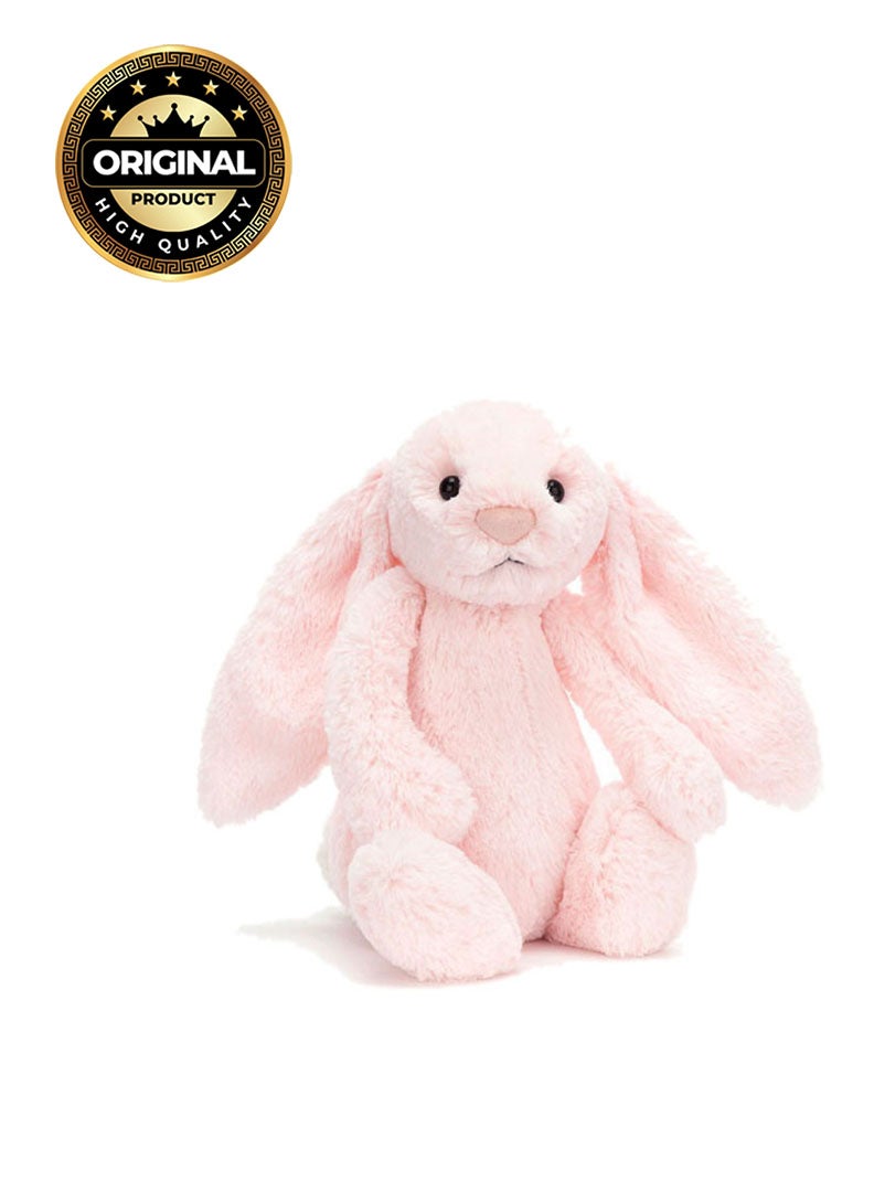 Jellycat Bashful Pink Bunny Plush – Soft Stuffed Toy with Cordy Legs, Cute Valentine’s Gift for Kids & Adults, Collectible Jellycat, 28cm - Image 1