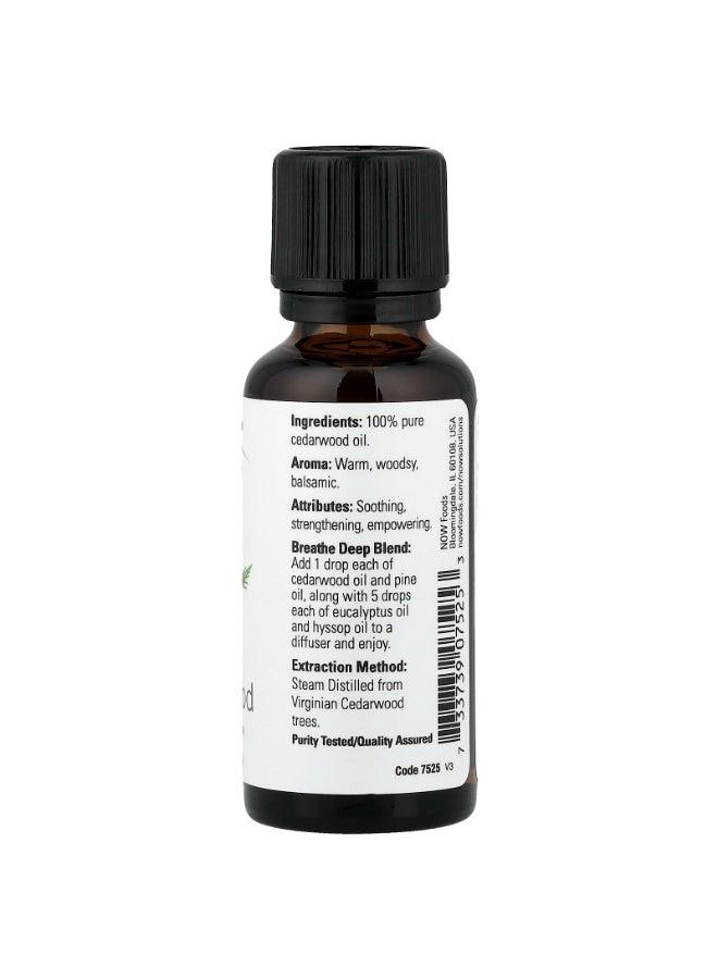 now Cedarwood Essential Oil – 100% Pure Natural Aromatherapy Oil for Relaxation, Hair & Skin Care - Image 2