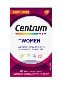 gsk Centrum Women Multivitamin & Multimineral Tablets 60's  - Image 1