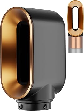 ZEPHBLOW PreStyling Dryer Attachment for Dyson Airwrap HS01HS05 PreShaped Nozzle Replacement Attachment Compatible with Dyson Air wrap Part NO96975901 Gold - Image 1
