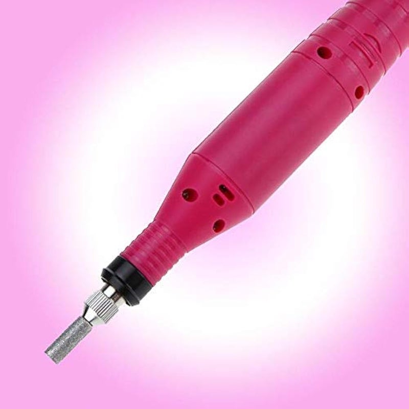 Mfun Pen Shape Electric Nail Drill Manicure Filer Kit Nail Polish Machine Set with 6 Acrylic Gel Remover Pedicure Tools Nail Art - Image 4