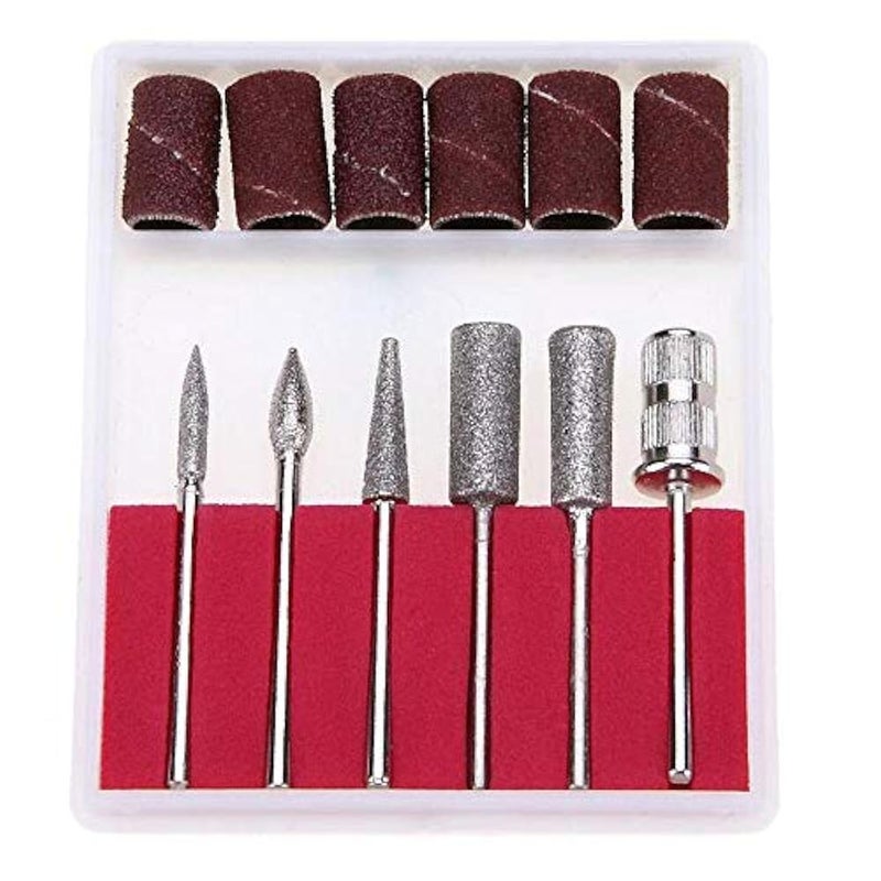 Mfun Pen Shape Electric Nail Drill Manicure Filer Kit Nail Polish Machine Set with 6 Acrylic Gel Remover Pedicure Tools Nail Art - Image 3