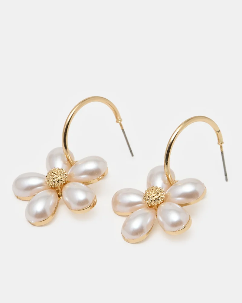 REDTAG Women Gold Embellished Earring