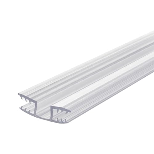 OUTWATER Clear PVC Living Hinge for 14in Panels 36 Inches Pack of 4 12 Feet Total - Image 1