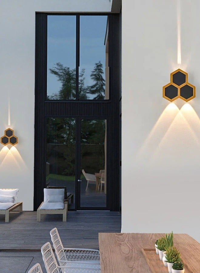 تارجت مصابيح LED شمعدان حائط حديثة 3 واط، أبيض دافئ 11.5 × 12 سم - Image 2