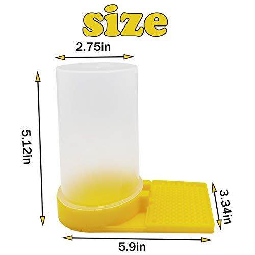 ROYHOO 3 Pack Beehive Beekeeping Water Dispenser Bee Drinking Beekeeping Equipment Honey Beehive Entrance Feeder Nest Beekeeper Tools - Image 2