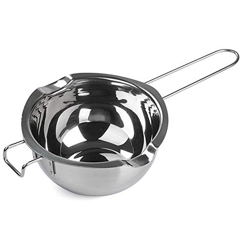 SONGZIMING Stainless Steel Double Boiler Pot for Melting Chocolate, Candy and Candle Making (18/8 Steel, 2 Cup Capacity, 480ML) - Image 1