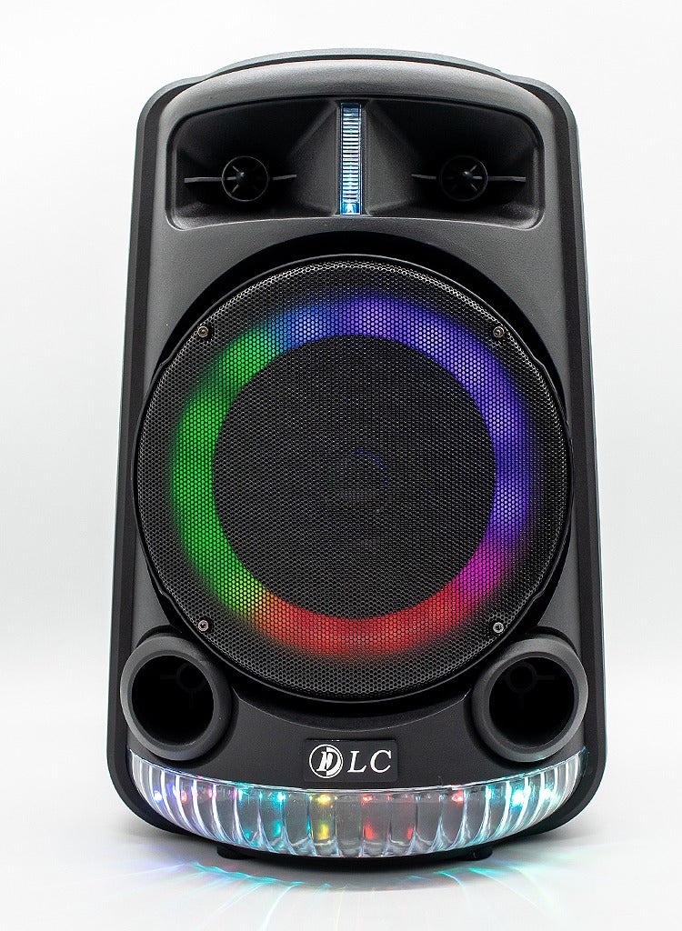 DLC 20 Watt Portable Speaker with Microphone and Remote Control DLC-32297 - Black - Image 3