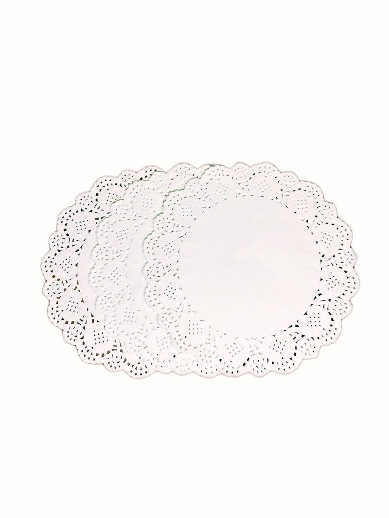Baekence Baekence Doilies lace Paper 45 inch 55 inch 75 inch Tableware Decoration Place mats Pack of 100 pcs Each Total 300 pcs - Image 2