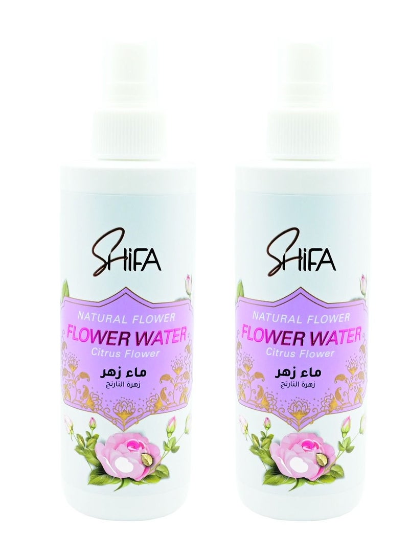 SHIFA - PACK OF 2- Orange blossom water 250 ml - Image 1