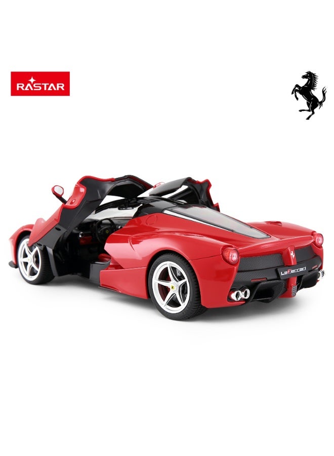 Rastar 1:14 Scale Ferrari LaFerrari USB Charging Remote Control Car, Officially Licensed Ferrari RC Toy Car for Kids - Image 2
