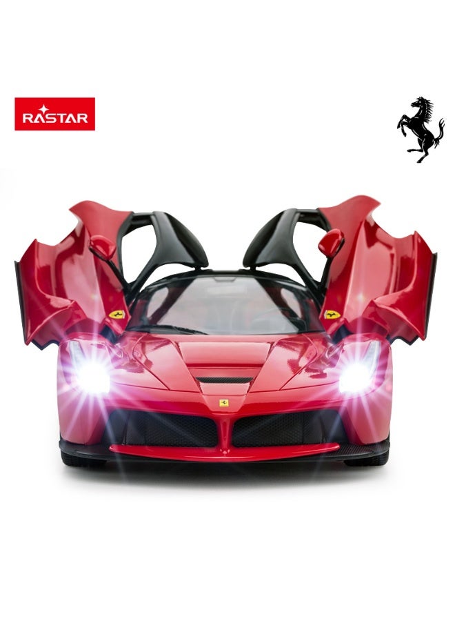 Rastar 1:14 Scale Ferrari LaFerrari USB Charging Remote Control Car, Officially Licensed Ferrari RC Toy Car for Kids - Image 3