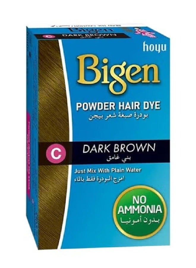 بايجن بيجين بودرة صبغة شعر لون بني أسود C 6 جرام