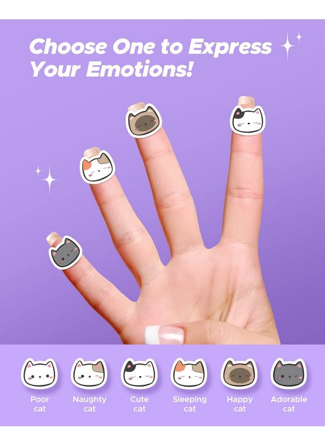 LitBear - Acne Patch Pimple Patch, Cat Shaped Acne Absorbing Cover Patch, Hydrocolloid Acne Patches For Face Zit Patch Acne Dots, Tea Tree Oil & Salicylic Acid, 96 Patches, 12Mm - Image 1