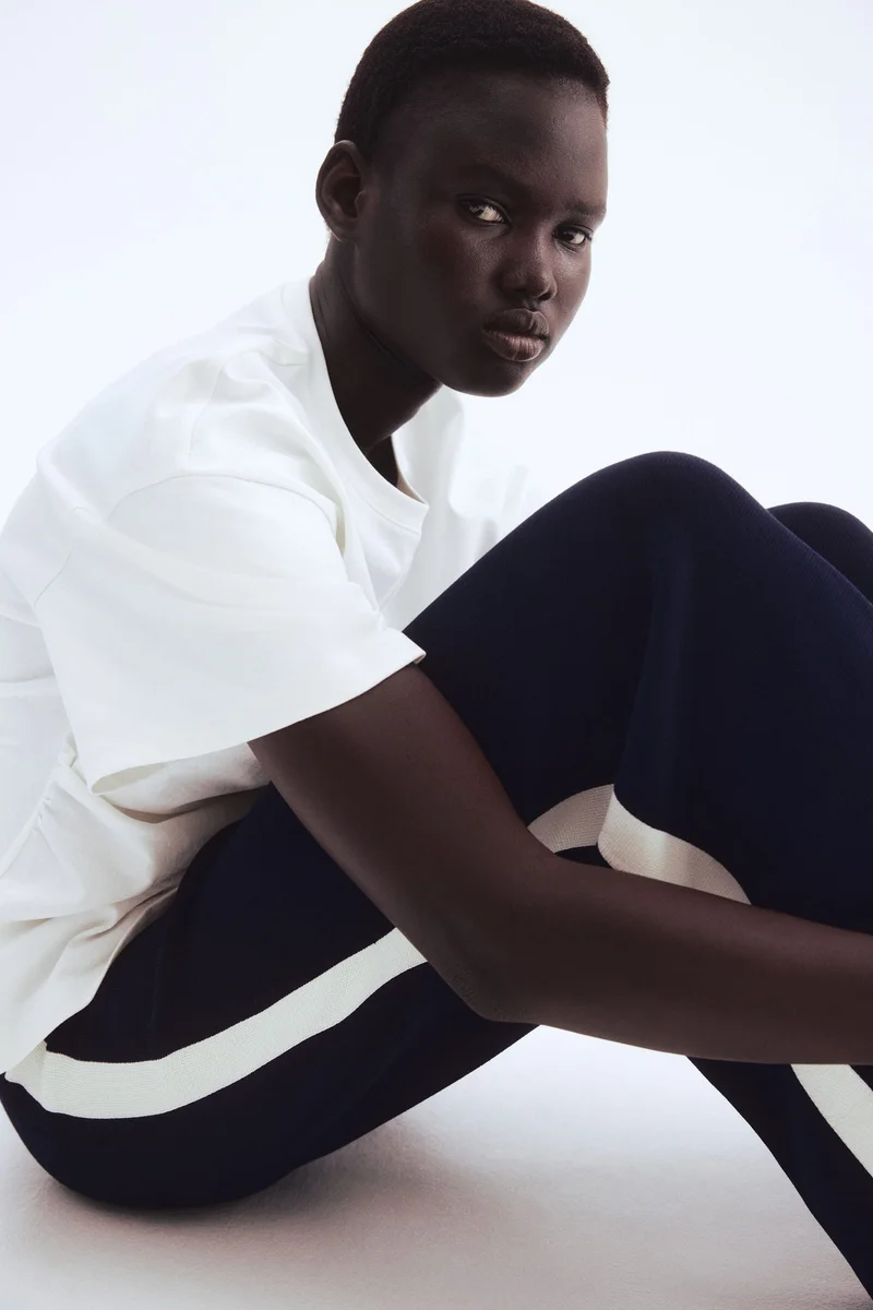 H&M Wide pull-on trousers