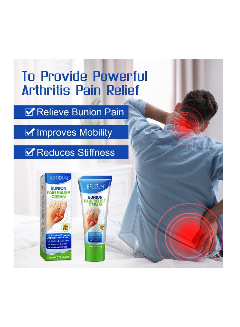 Sefudun Bunion Pain Relief Cream for Relieve Sore Joints,Muscles and Joints - Image 2