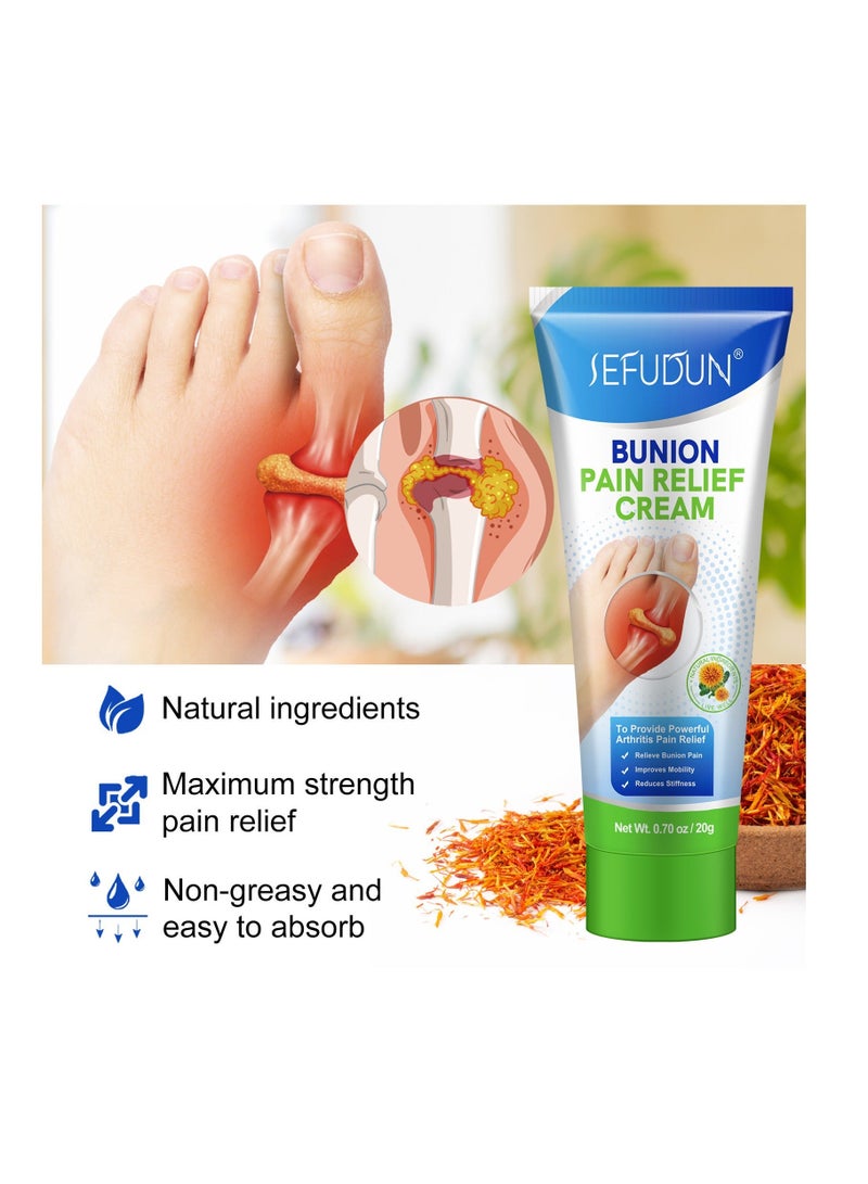 Sefudun Bunion Pain Relief Cream for Relieve Sore Joints,Muscles and Joints - Image 4