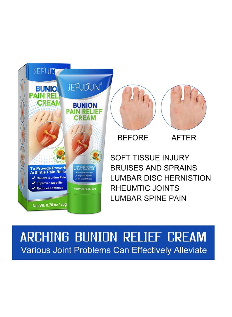 Sefudun Bunion Pain Relief Cream for Relieve Sore Joints,Muscles and Joints - Image 5
