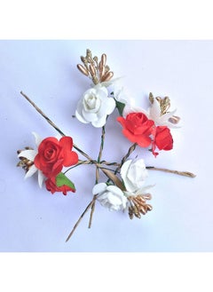 Maahal Maahal™ Juda Hair pin Stylish Hair Accessories 4 Pcs Juda Pins (Multicolor) 