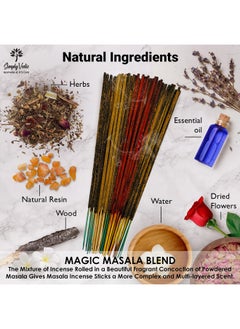 5 Elements Premium Incense Sticks With Burner| Agarbatti For Meditation, Yoga, Reiki, Healing, Aromatherapy, Energy Cleansing (Pack Of 7 Variants X 20 Sticks: Lasting 60 Minutes Each) - pzsku/ZBC4500BBA3D9E878EF38Z/45/_/1735817886/5b693900-49fd-4083-9073-f0c9e1573433