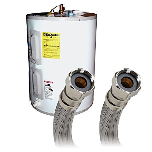 Fluidmaster Fluidmaster B1H12 Water Heater Connector, Braided Stainless Steel - 3/4 F.I.P. Thread x 3/4 F.I.P. Thread, 12-Inch Length  - Image 3