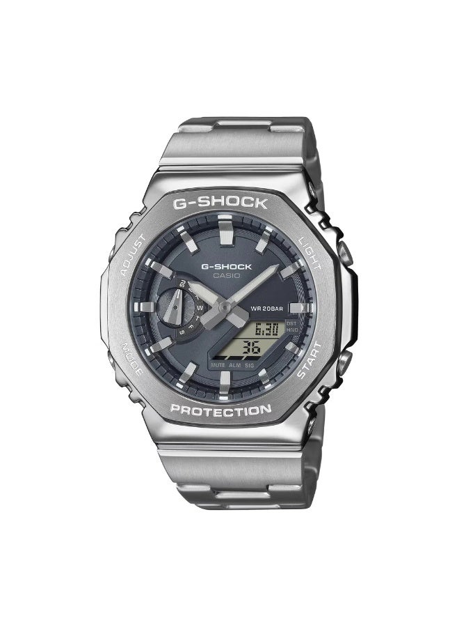 casio G-SHOCK Men Full Metal Analog-Digital Watch GM-2110D-8ADR - Image 1
