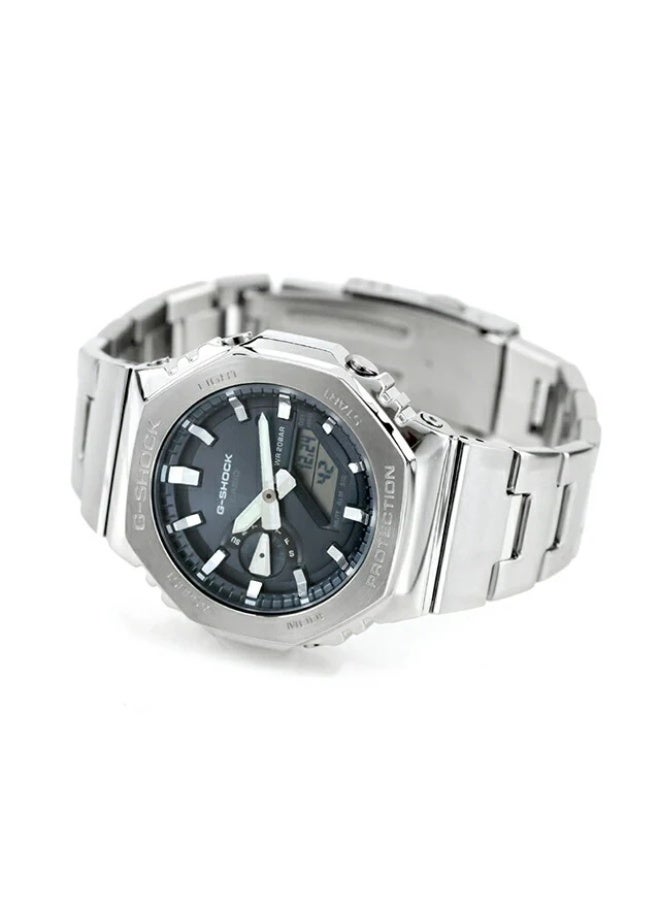 casio G-SHOCK Men Full Metal Analog-Digital Watch GM-2110D-8ADR - Image 3