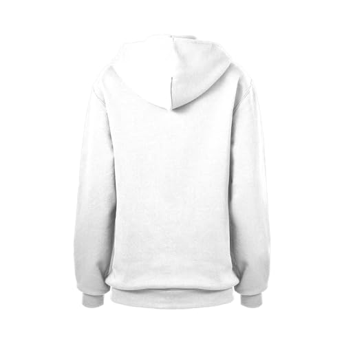 Soffe Mens Training Fleece Zip Hood Sweatshirt, White, XX-Large - Image 3