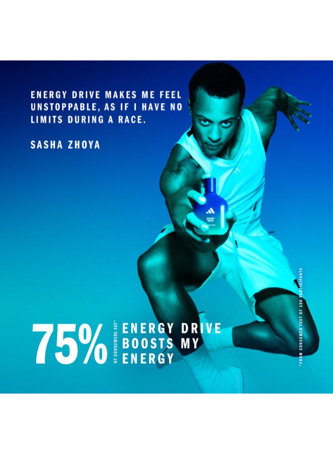 Adidas Vibes Energy Drive Eau de Parfum 100ml - Image 5
