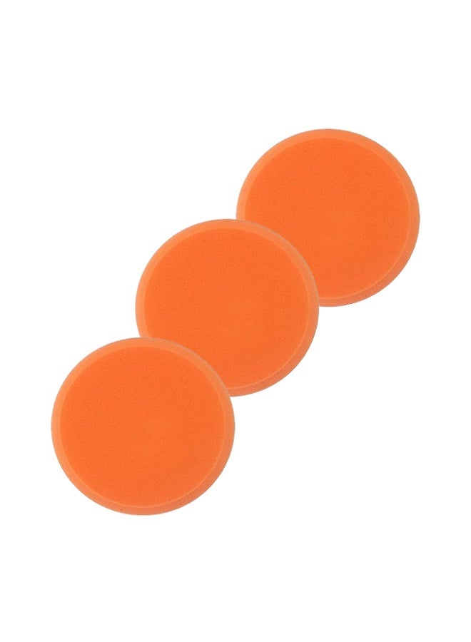 BM-STAR 3Pcs M14 Thread Sponge Buffing Polishing Pads | Set of 3, M14 Thread Compatible, Multicolour, Car Polishing Use, Sponge Material - Image 1