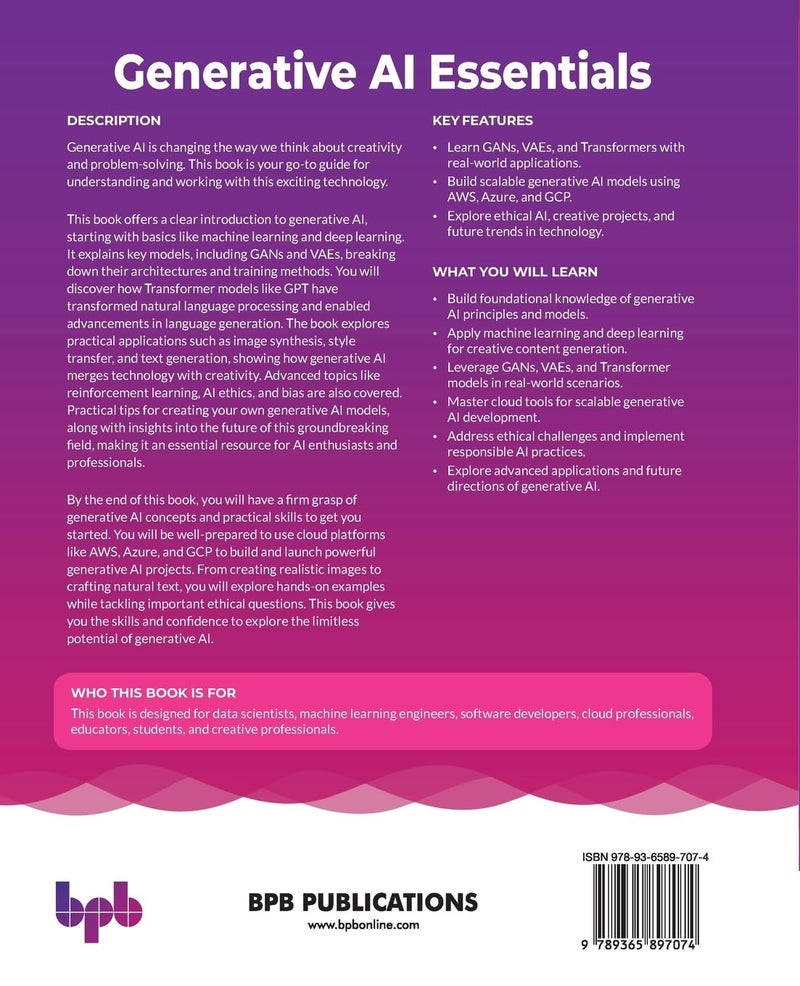 Generative AI Essentials: Unlocking creativity and innovation with generative AI (English Edition) - Image 2