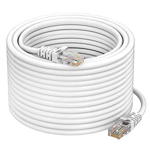 Sounce Cat6 Ethernet Cable 20-Meter-High Speed 550MHZ / 10 Gigabit Speed UTP LAN Cable Network Cable Internet Cable RJ45 Cable LAN Wire, Patch Computer Cord Gigabit Category 6 Wires for Modem Router - Image 1