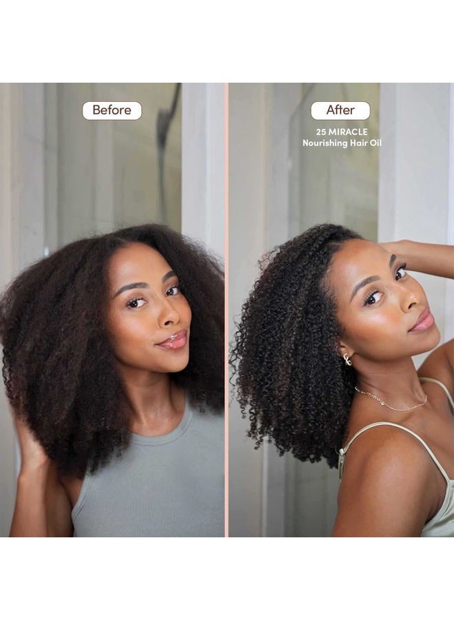 Mizani 25 Miracle Nourishing Oil | Lightweight, Nourishing Hair Oil | with Coconut Oil | for All Hair Types | 4.2 Fl Oz - Image 3