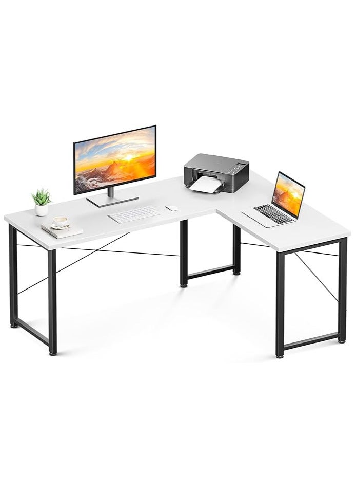 Generic L Shaped Desk Computer Corner Desk Home Office Writing Workstation EI -103  - Image 1