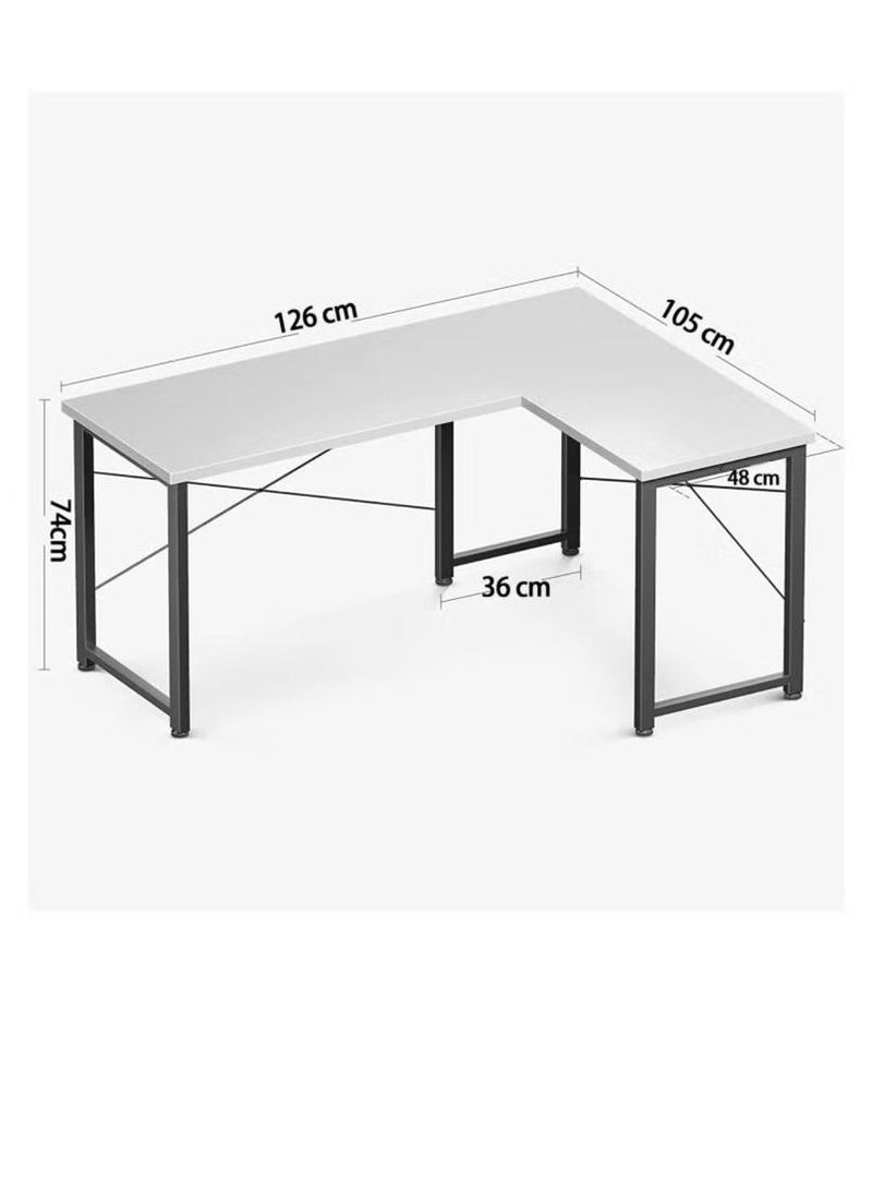 Generic L Shaped Desk Computer Corner Desk Home Office Writing Workstation EI -103  - Image 3