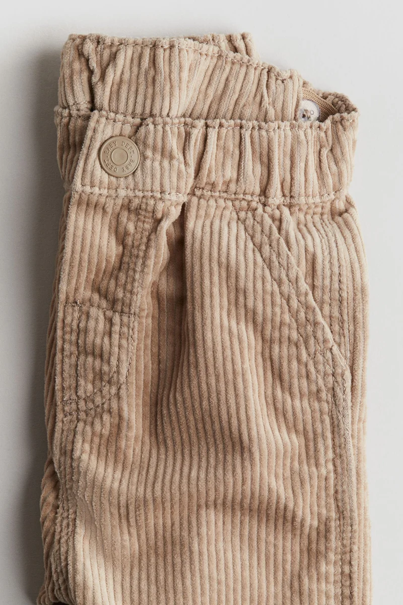 H&M Cotton Corduroy Trousers