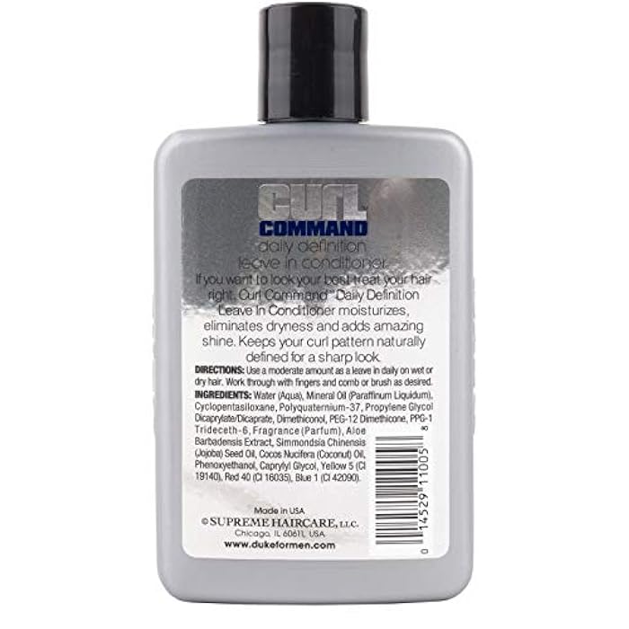 Duke Curl Command Leave In Conditioner - Image 2